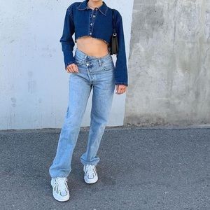 AGOLDE Criss Cross Upsized Jean